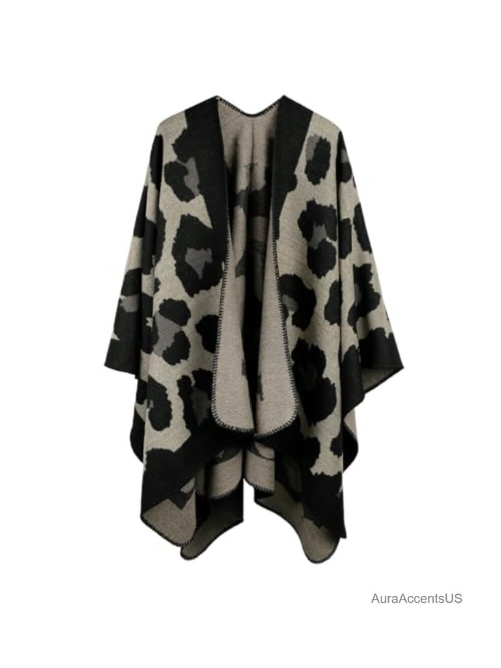 Womens Oversized Pashmina Shawl Wrap Artificial Wool Blanket Scarf Winter Warm